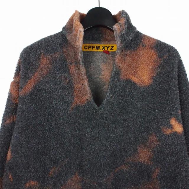 【中古】カクタスプラントフリーマーケット CPFM COWBOY PULLOVER カウボーイプルオーバー トレーナー 2 グレー_2
