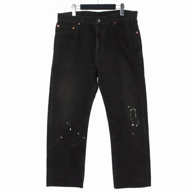 【中古】リーバイス Levi's メキシコ製 後染め 505 レギュラーフィットデニム ストレートジーンズ パンツ W36 L34