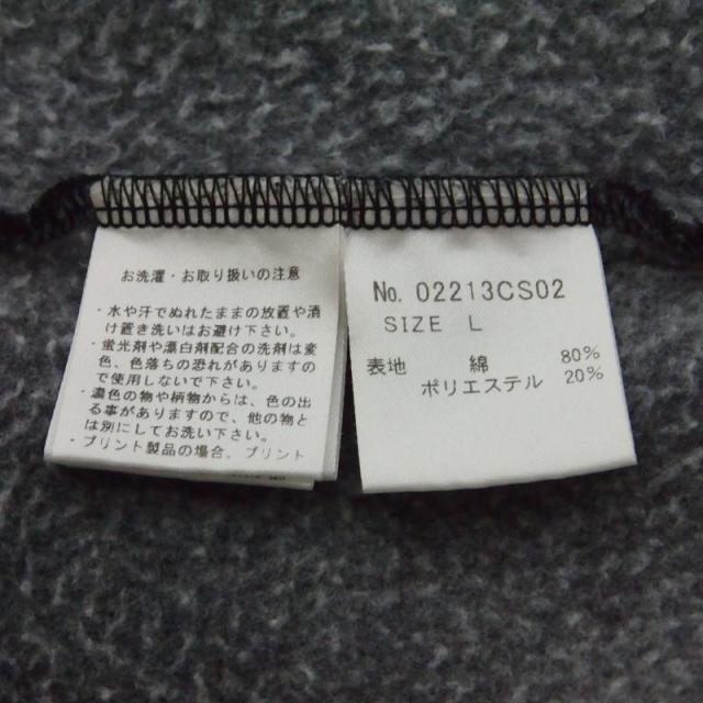 【中古】ヒステリックグラマー HYSTERIC GLAMOUR I DON'T CARE デビルガール スウェット トレーナー L ブラック 黒_6