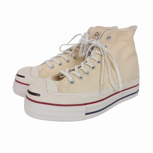 【中古】未使用品 コンバース × ダブレット 25SS JACK PARCELL ALLSTAR Hi スニーカー 靴 US9 27.5cm アイボリー_2
