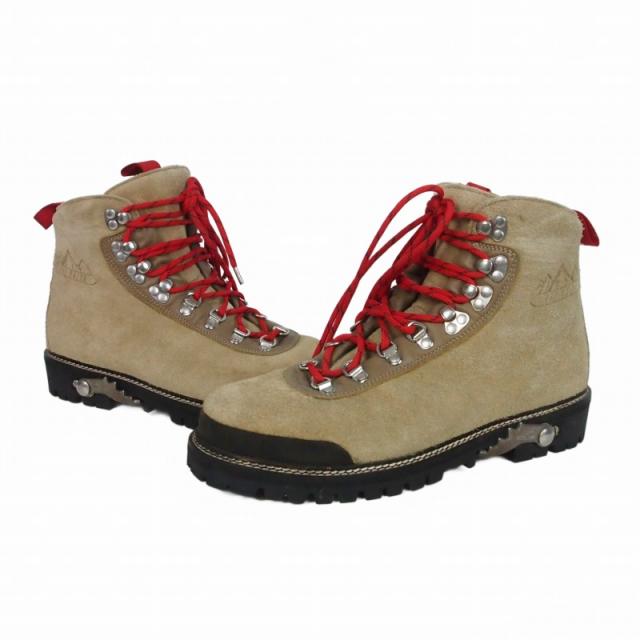 【中古】オフホワイト OFF WHITE HIKING BOOT ハイキング ブーツ マウンテンブーツ ベージュ メンズ