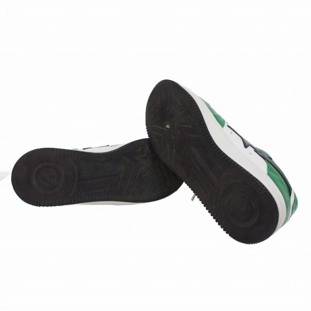 【中古】アベイシングエイプ A BATHING APE BAPESTAR Low ベイプスタ ロー US9 27?p グリーン 緑 M191303 メンズ_5