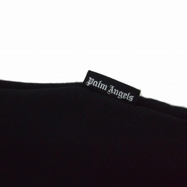 【中古】未使用品 パームエンジェルス スケッチクラシック クルーネック スウェット トレーナー L ブラック 黒_3