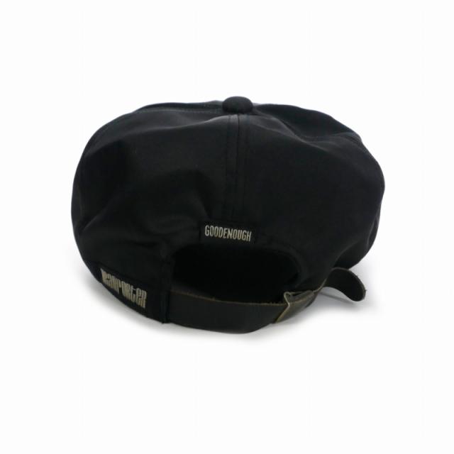 【中古】グッドイナフ GOODENOUGH ヘッドポーター HEAD PORTER キャップ 帽子 ワンポイント L 黒 ブラック メンズ