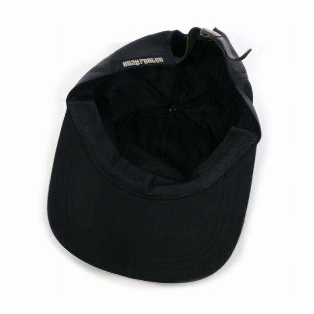 【中古】グッドイナフ GOODENOUGH ヘッドポーター HEAD PORTER キャップ 帽子 ワンポイント L 黒 ブラック メンズ