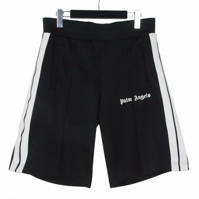 【中古】パームエンジェルス PALM ANGELS Track Shorts トラックショーツ ショートパンツ ハーフパンツ XS ブラック