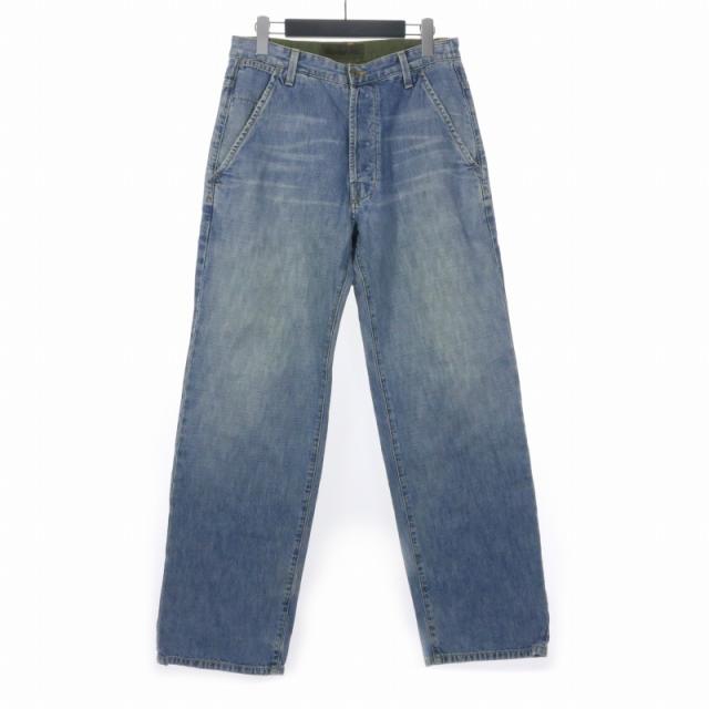 【中古】ステューシー STUSSY ストレートデニム 90s 00s USA製 アメリカ製 W32 ライトブルー メンズ