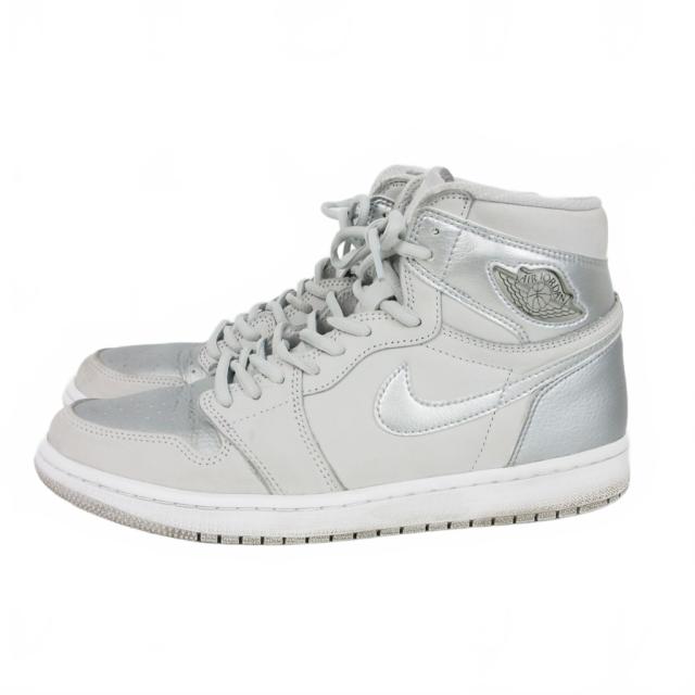 【中古】ナイキ NIKE Air Jordan 1 Retro High OG エアジョーダン1 レトロ ハイ OG "CO.JP/東京" US9.5 シルバー_1