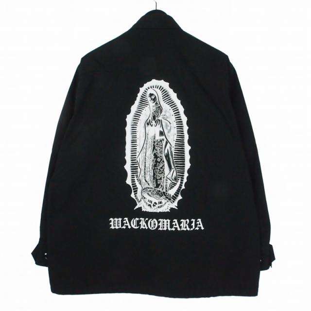【中古】ワコマリア WACKO MARIA 26SS FATIGUE JACKET ファティーグジャケット ミリタリーテイスト S ブラック 黒