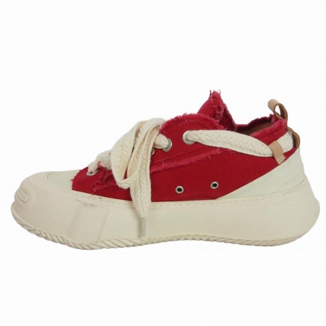【中古】ヴァラバサス VALABASAS VISION SHOE ビジョンシューズ スニーカー 靴 US9 28?p レッド 赤 VLBS-SH-001_4