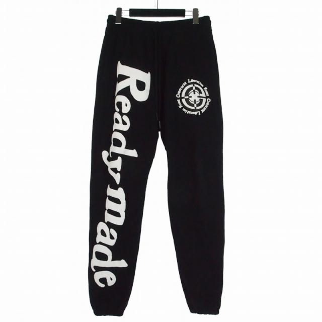 【中古】レディメイド READYMADE 22AW RM SWEAT PANTS スウェットパンツ S ブラック 黒 RE-C0-BK-00-00-212 メンズ