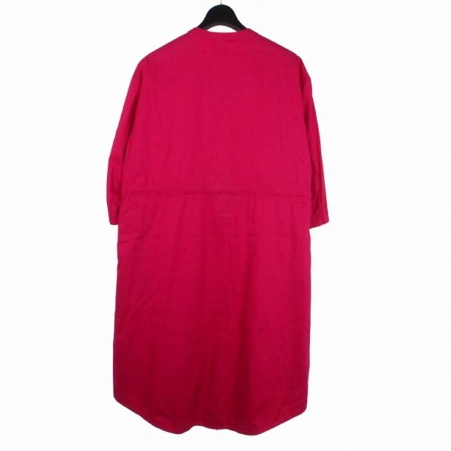 【中古】マックスマーラ MAX MARA 22AW ロング シャツワンピース ドレス 38 ピンク 23322101366 レディース