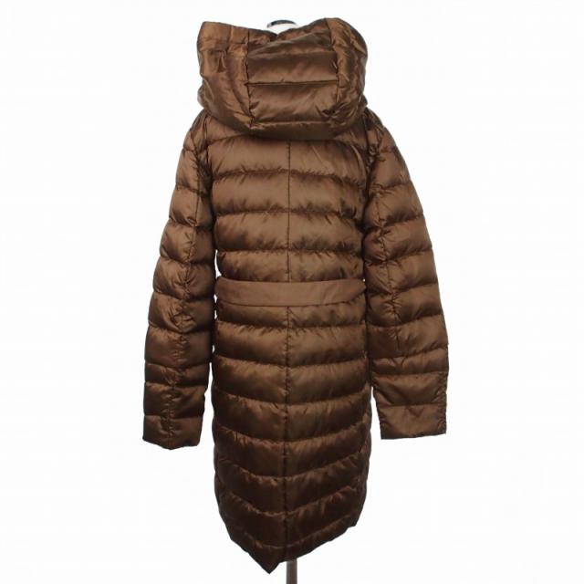 【中古】マックスマーラ MAX MARA The Cube リバーシブル ロングダウンコート ジャケット 38 ブラウン 茶 949604266_1