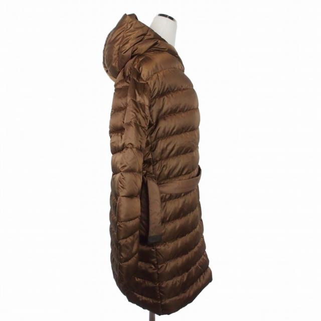 【中古】マックスマーラ MAX MARA The Cube リバーシブル ロングダウンコート ジャケット 38 ブラウン 茶 949604266_2