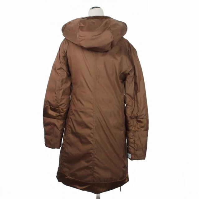【中古】マックスマーラ MAX MARA The Cube リバーシブル ロングダウンコート ジャケット 38 ブラウン 茶 949604266_4