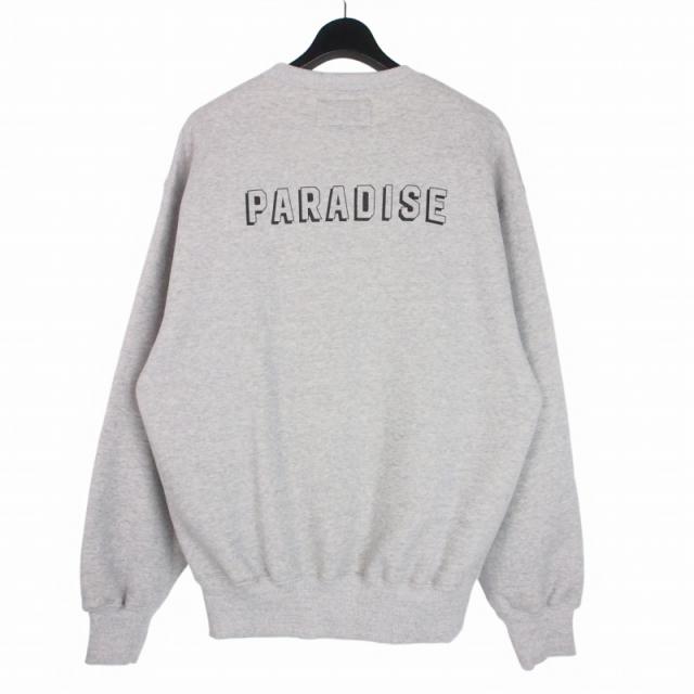 【中古】未使用品 ワコマリア 26SS MIDDLE WEIGHT SWEAT SHIRT ミドルウェイトスウェットシャツ トレーナー M_1