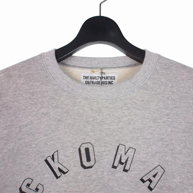 【中古】未使用品 ワコマリア 26SS MIDDLE WEIGHT SWEAT SHIRT ミドルウェイトスウェットシャツ トレーナー M_2