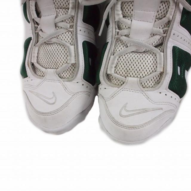 【中古】ナイキ NIKE エアモアアップテンポ ロー "セルティックス" スニーカー 靴 US10 28?p 白 緑
