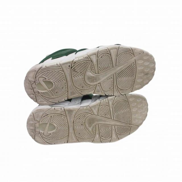 【中古】ナイキ NIKE エアモアアップテンポ ロー "セルティックス" スニーカー 靴 US10 28?p 白 緑