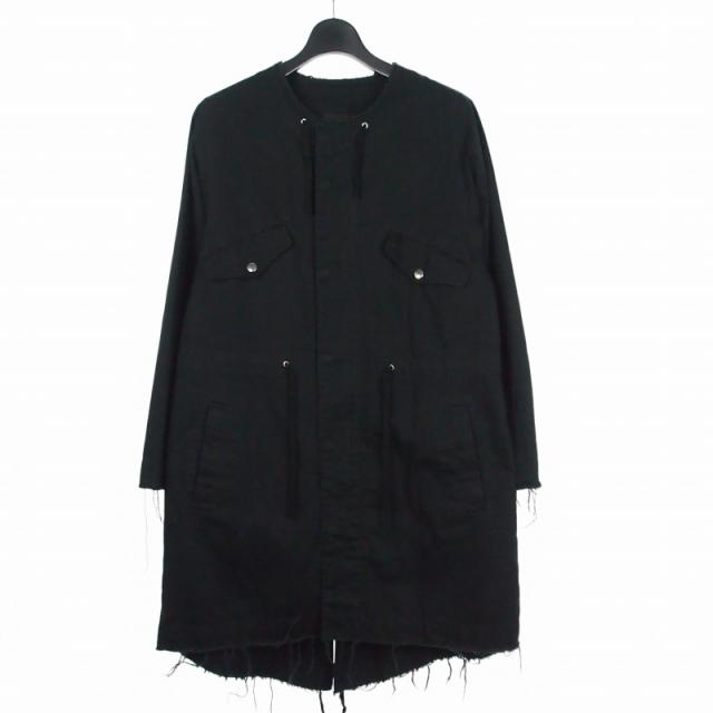 【中古】アンダーカバー UNDERCOVER 05AW Arts and Crafts期 タチキリ モッズコート ジャケット M ブラック 黒