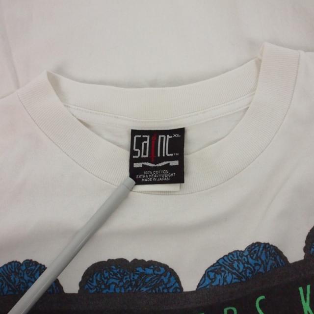 【中古】セントマイケル SAINTMICHAEL 24AW KISS SS TEE Tシャツ カットソー 半袖 XL ホワイト 白 SM-YS1-0000-009_4
