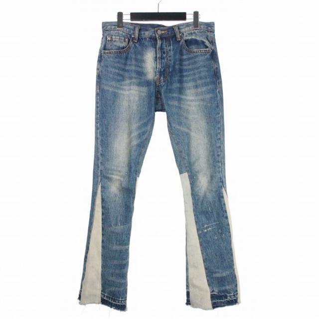 【中古】ミニマル mnml B133 Flare Denim フレアデニム ジーンズ パンツ 28 インディゴ メンズ
