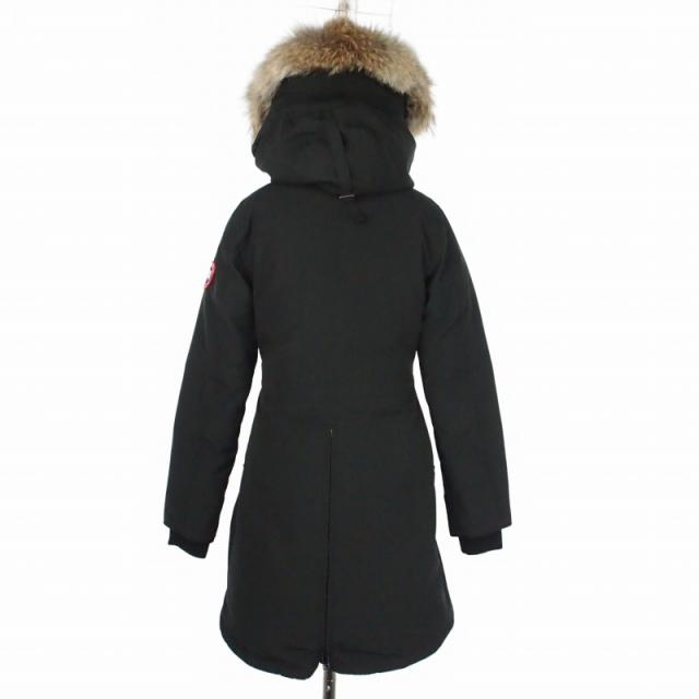 【中古】カナダグース CANADA GOOSE ROSSCLAIR PARKA ロスクレアパーカ ダウンジャケット 上着 XS ブラック 黒_1
