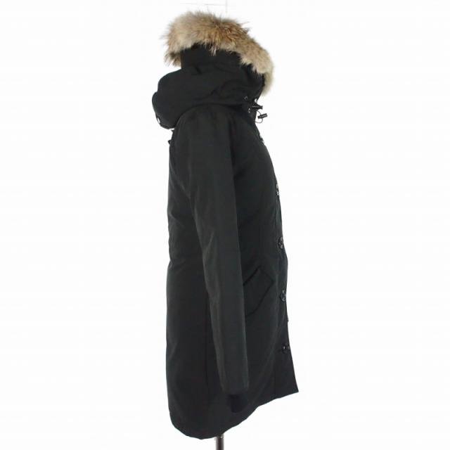 【中古】カナダグース CANADA GOOSE ROSSCLAIR PARKA ロスクレアパーカ ダウンジャケット 上着 XS ブラック 黒_2