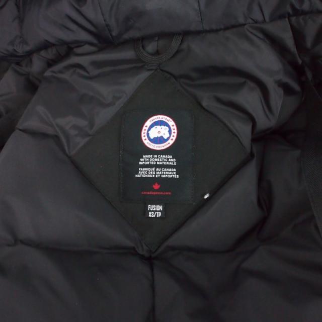 【中古】カナダグース CANADA GOOSE ROSSCLAIR PARKA ロスクレアパーカ ダウンジャケット 上着 XS ブラック 黒_7