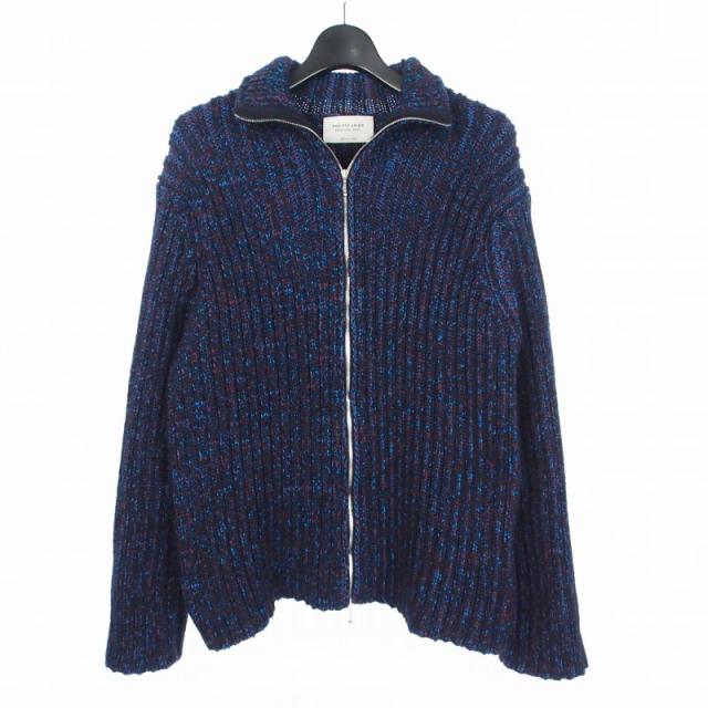 【中古】ビューティフルピープル beautiful people メランジダブルジップリブニット ドライバーズニット セーター