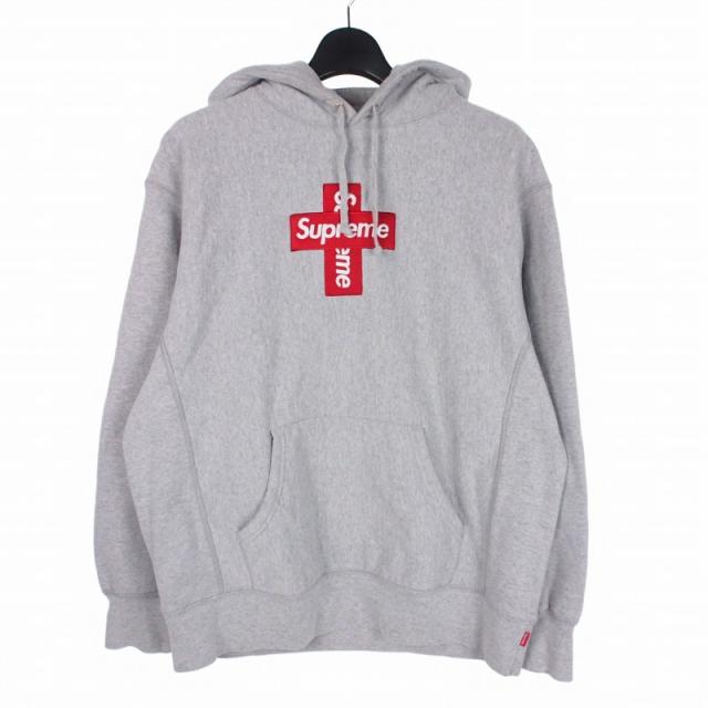 【中古】シュプリーム SUPREME 20AW Cross Box Logo Hooded Sweatshirt クロスボックスロゴ パーカー フーディ M