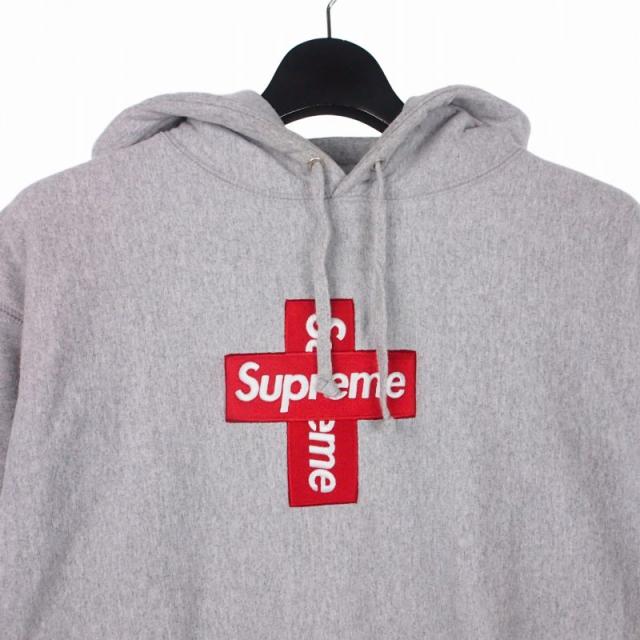 【中古】シュプリーム SUPREME 20AW Cross Box Logo Hooded Sweatshirt クロスボックスロゴ パーカー フーディ M_2
