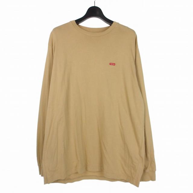 【中古】シュプリーム SUPREME 24AW スモールボックスロゴ ロングスリーブ ロンT Tシャツ カットソー 長袖 L