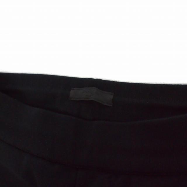 【中古】プラダ PRADA トライアングルロゴ プリント スウェットパンツ ジョガーパンツ XS ブラック 黒 UJP201_6
