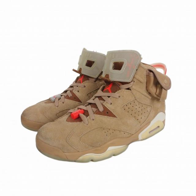 【中古】ナイキ × トラヴィススコット Air Jordan 6 Retro SP エアジョーダン6 レトロ SP US9.5 27.5?p