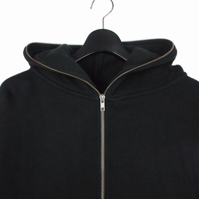 【中古】エンタイアスタジオ entire studio ETERNAL ZIP HOODIE エターナルジップフーディ パーカー M ブラック 黒_2