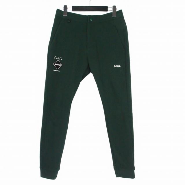 【中古】エフシーレアルブリストル F.C.Real Bristol FCRB 25SS PDK PANTS スウェットパンツ S グリーン 緑