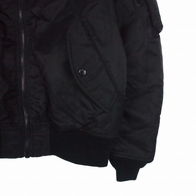 【中古】カタリスト CVTVLIST AVIREX カスタム MA-1 ボンバージャケット ブルゾン 上着 XXL ブラック 黒 メンズ_5
