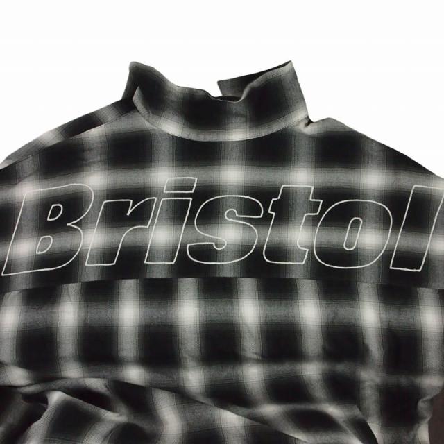 【中古】エフシーレアルブリストル F.C.Real Bristol FCRB 24SS BIG LOGO L/S BAGGY 長袖 シャツ オンブレチェック L_4