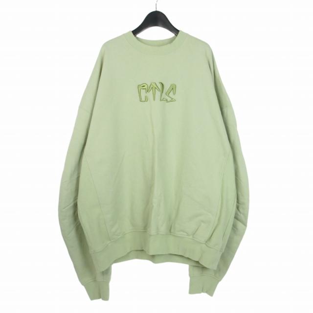 【中古】カタリスト CVTVLIST 3D LOGO USUAL SWEAT SHIRT 流汗 調教師 2 ライトグリーン 2201020302