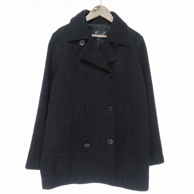 美品 イーストボーイ ダッフルコート ダブルフェィス ジップ付