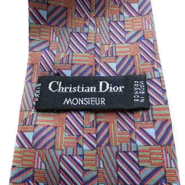 得価爆買い Christian Dior - Christian Dior ネクタイ レギュラータイ