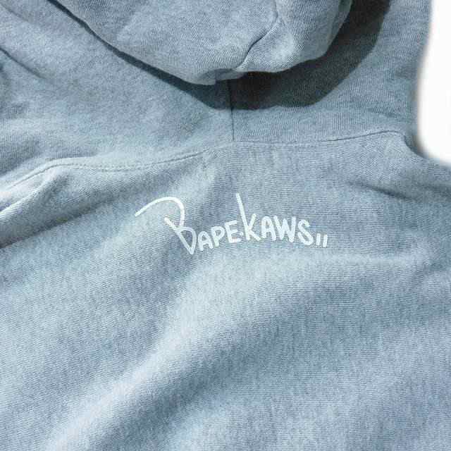 中古】アベイシングエイプ × KAWS スウェット パーカー