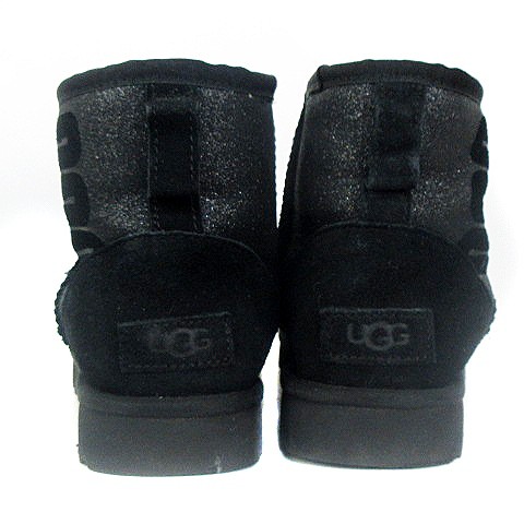 中古】アグ オーストラリア CLASSIC MINI UGG SPARKLE ムートンブーツ