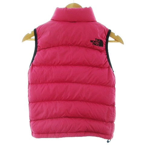 中古】ザノースフェイス ACONCAGUA VEST Kid's ダウンベスト ジップ