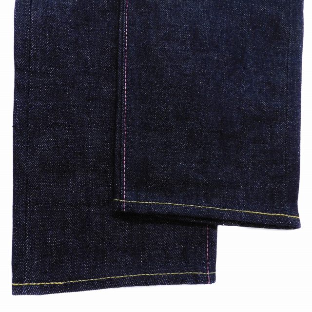 中古】未使用品 桃太郎ジーンズ 出陣レーベル デニム パンツ