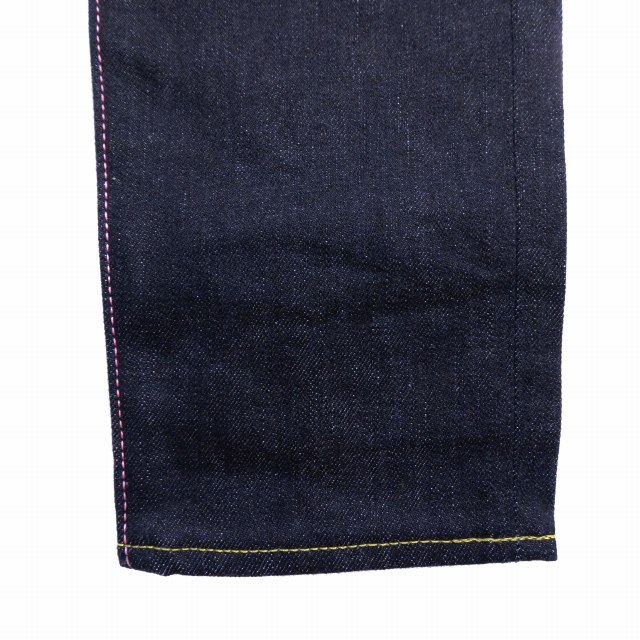 中古】未使用品 桃太郎ジーンズ 出陣レーベル デニム パンツ