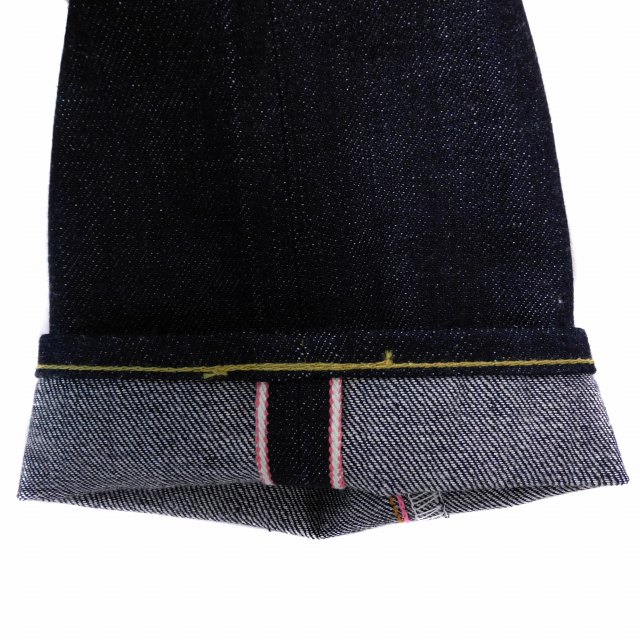 中古】未使用品 桃太郎ジーンズ 出陣レーベル デニム パンツ