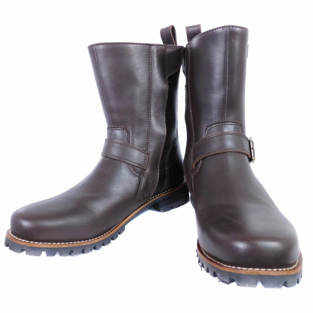 【中古】デイトナ DAYTONA LEATHERS エンジニアブーツ レザー 27 茶 ブラウン HBS-004 靴 くつ メンズ