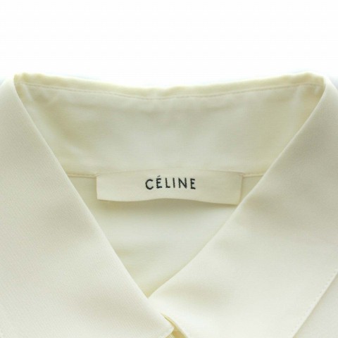 セリーヌ　celine フィービー　シルク　ブラウス　36